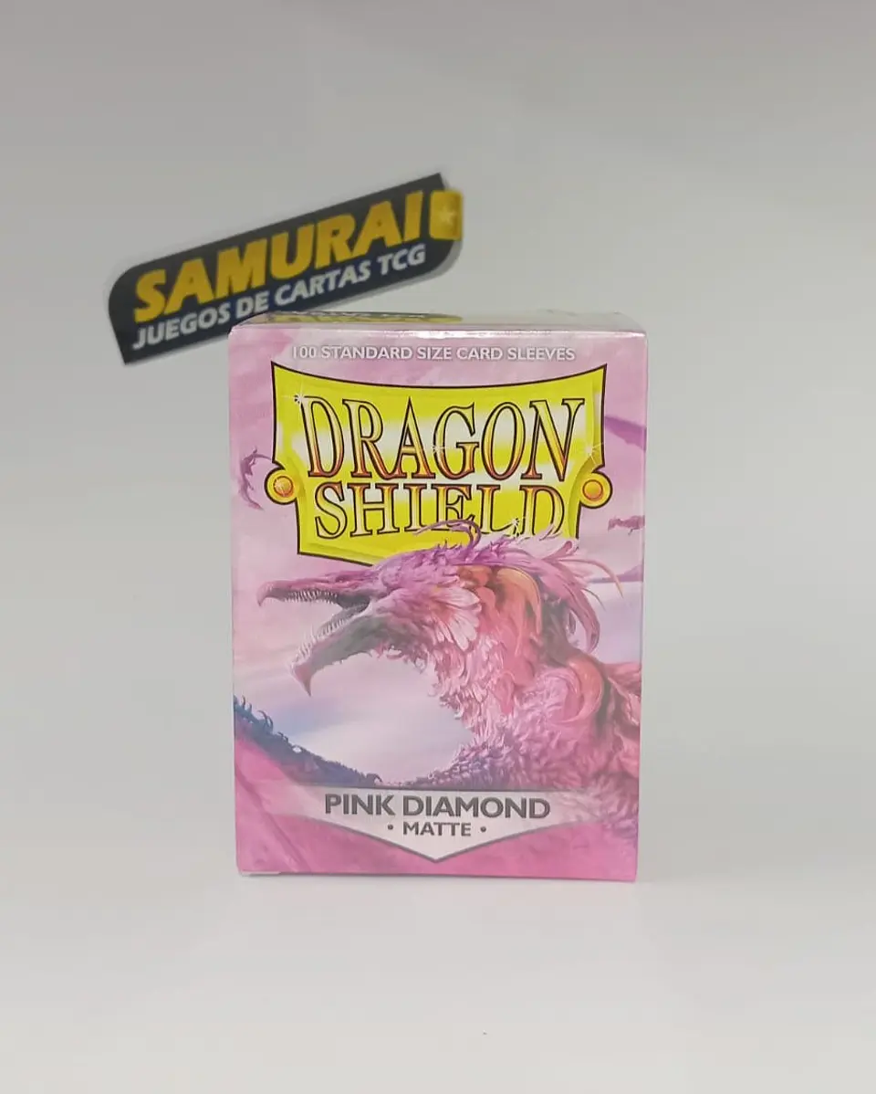 DRAGON SHIELD MATTE NORMAL 100 COLOR PINK DIAMOND 1