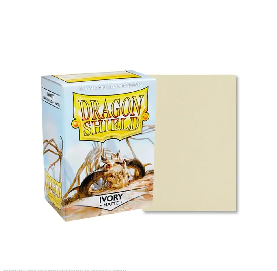 DRAGON SHIELD MATTE NORMAL 100 COLOR IVORY 3