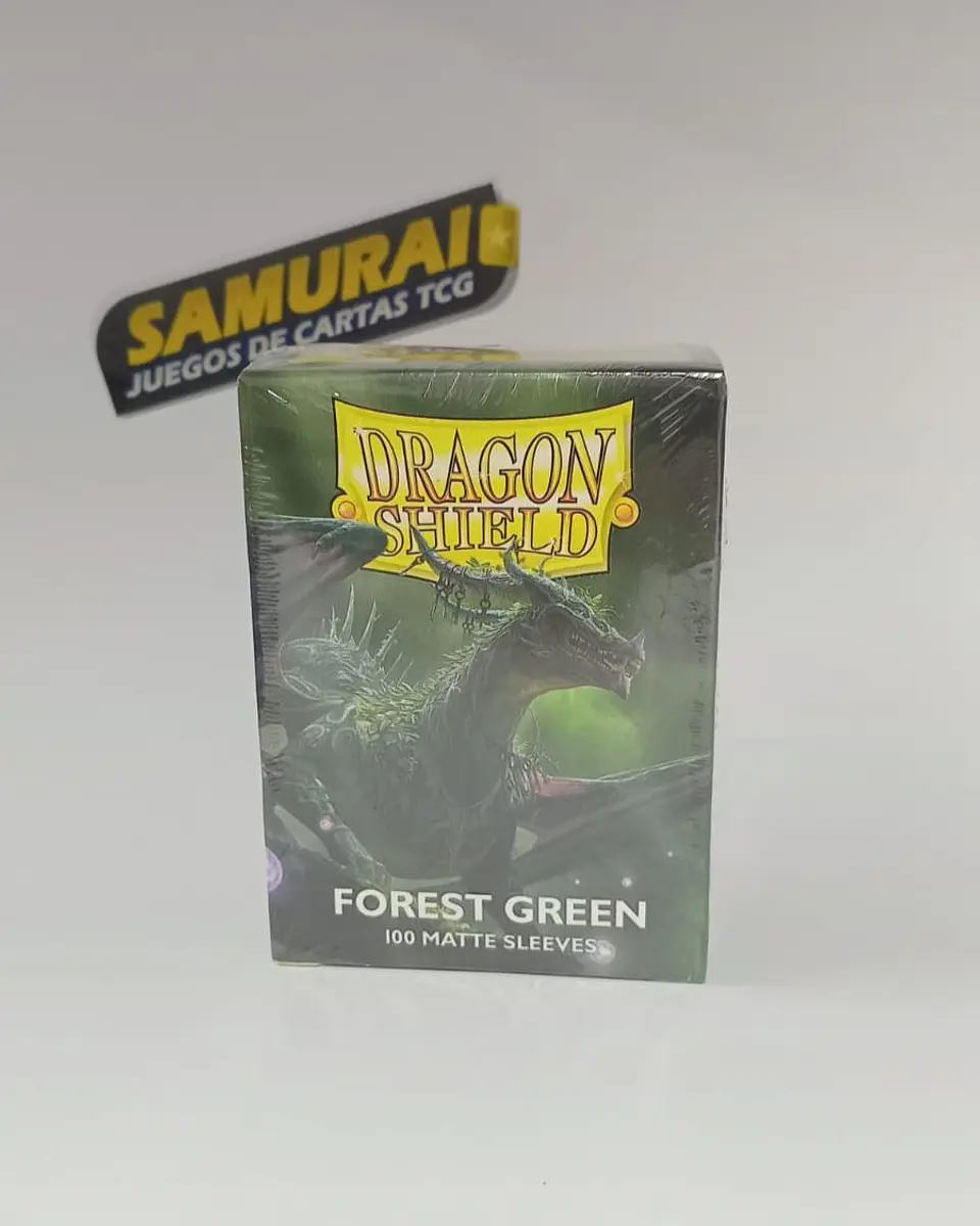 DRAGON SHIELD MATTE NORMAL 100 COLOR FOREST GREEN 1