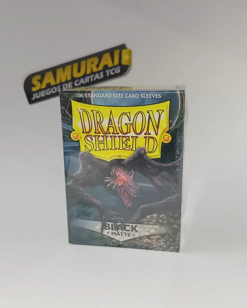 DRAGON SHIELD MATTE NORMAL 100 COLOR BLACK 1