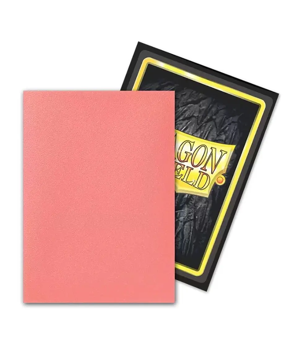 DRAGON SHIELD MATTE DUAL 100 COLOR PEACH 2