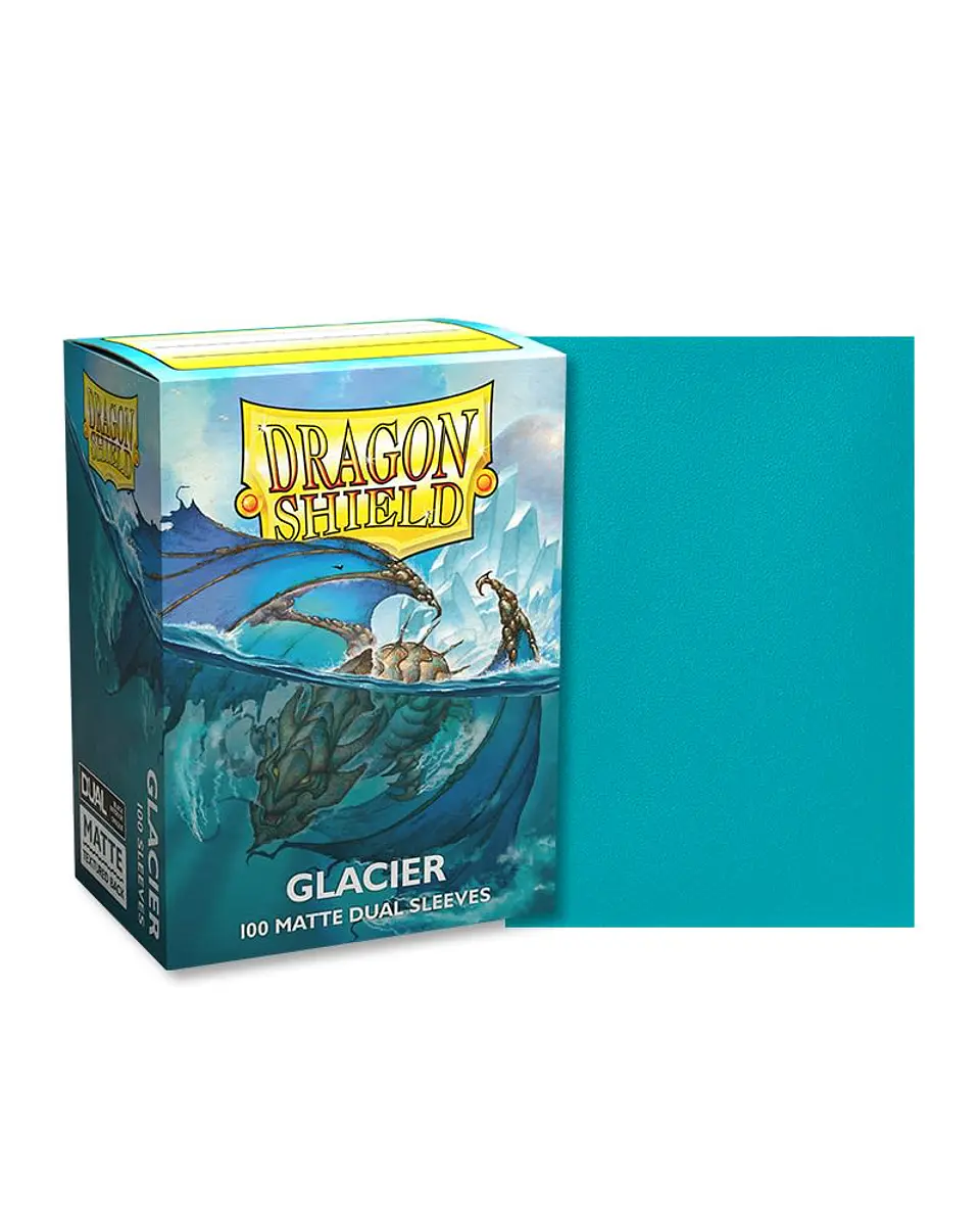 DRAGON SHIELD MATTE DUAL 100 COLOR GLACIER 3