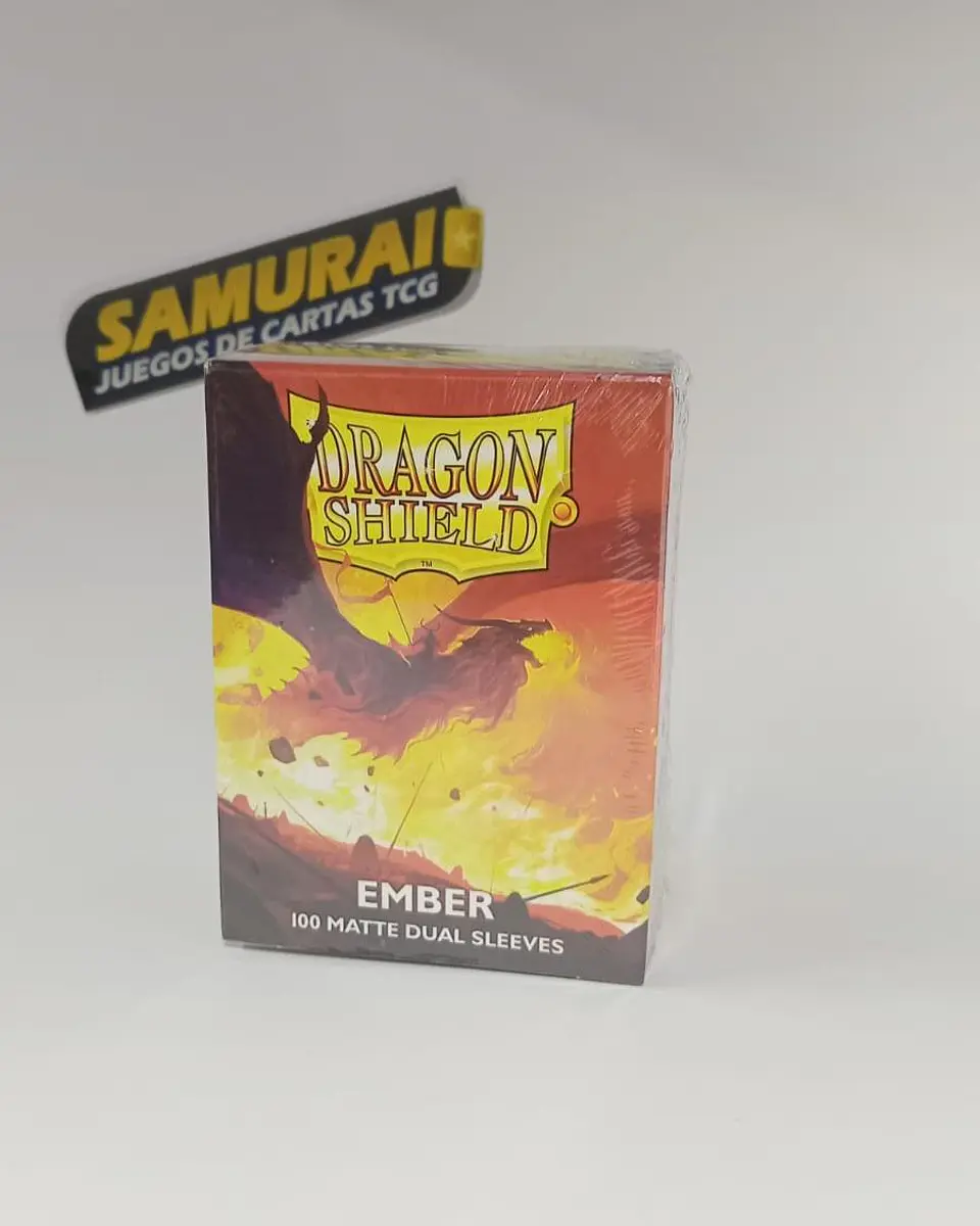 DRAGON SHIELD MATTE DUAL 100 COLOR EMBER 1