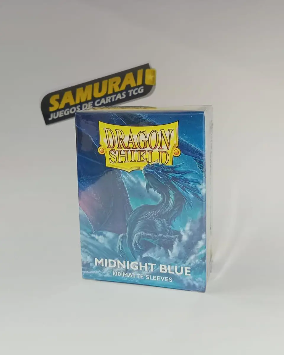 DRAGON SHIELD MATTE NORMAL 100 COLOR MIDNIGHT BLUE 1