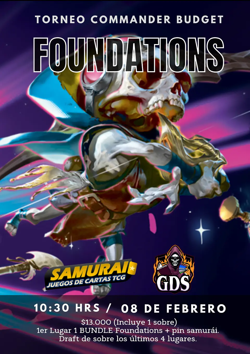 Torneo Commander Budget USD $160 1