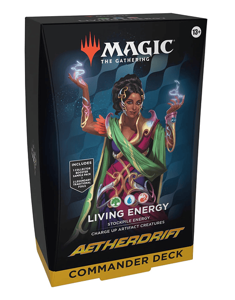 Magic the Gathering: Aetherdrift - Living Energy Commander Deck - INGLES