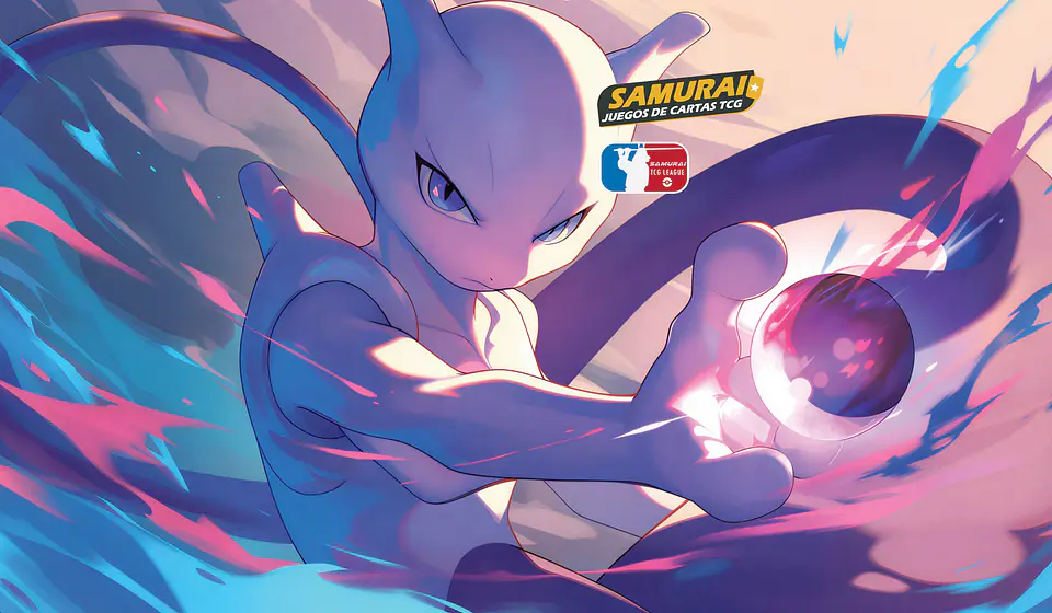 Playmat Samurai TCG Mewtwo 1