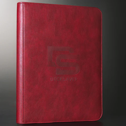 CARPETA [ROJO] DECKSAVER CARPETA ESTÁNDAR 360 3x3