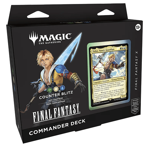 MTG - FF COMMANDER DECK  COUNTER BLITZ - INGLES