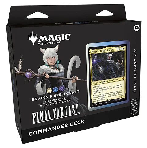 MTG - FF COMMANDER DECK  CIONS & SPELLCRAFT - INGLES