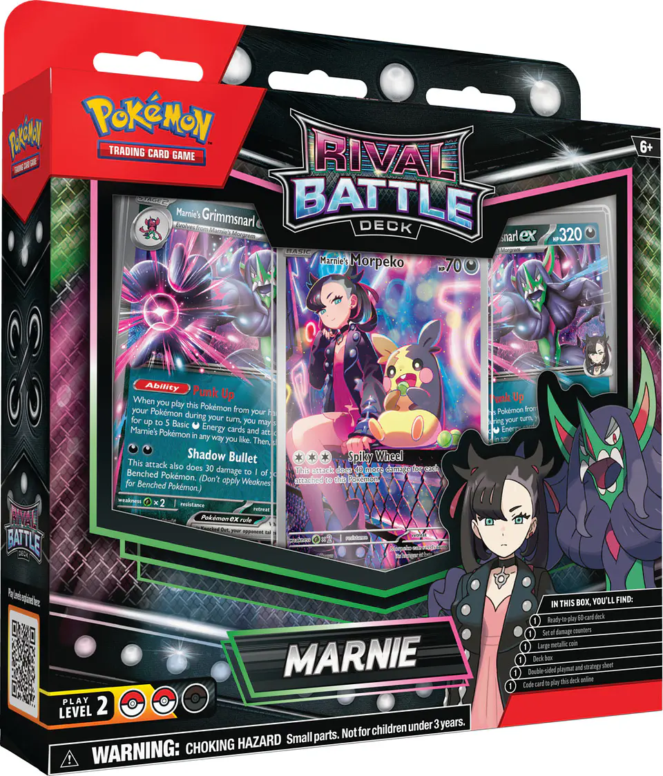 POKEMON TCG RIVAL BATTLE DECK - MARNIE Ingles 1