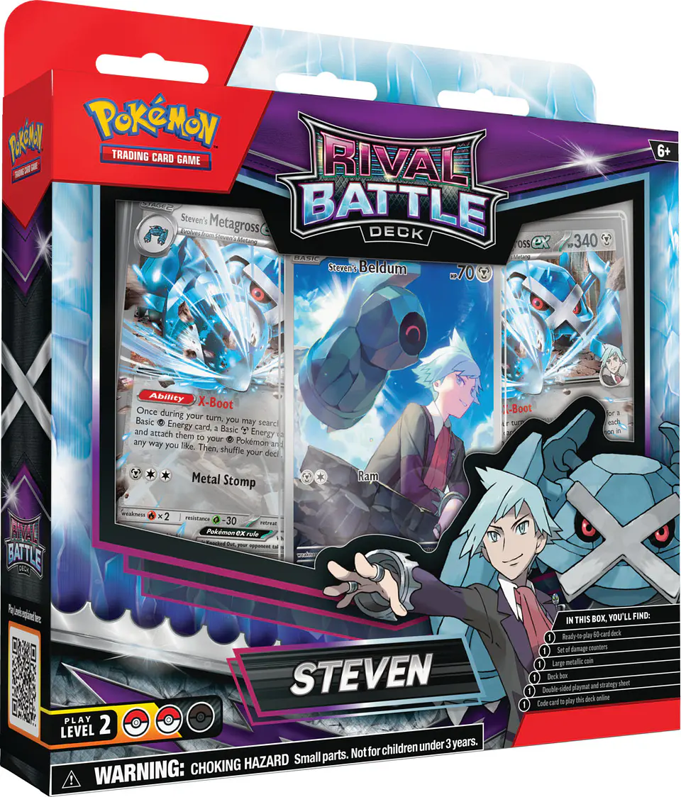 [PreVenta] POKEMON TCG RIVAL BATTLE DECK - MARNIE/STEVEN ESPAÑOL 2