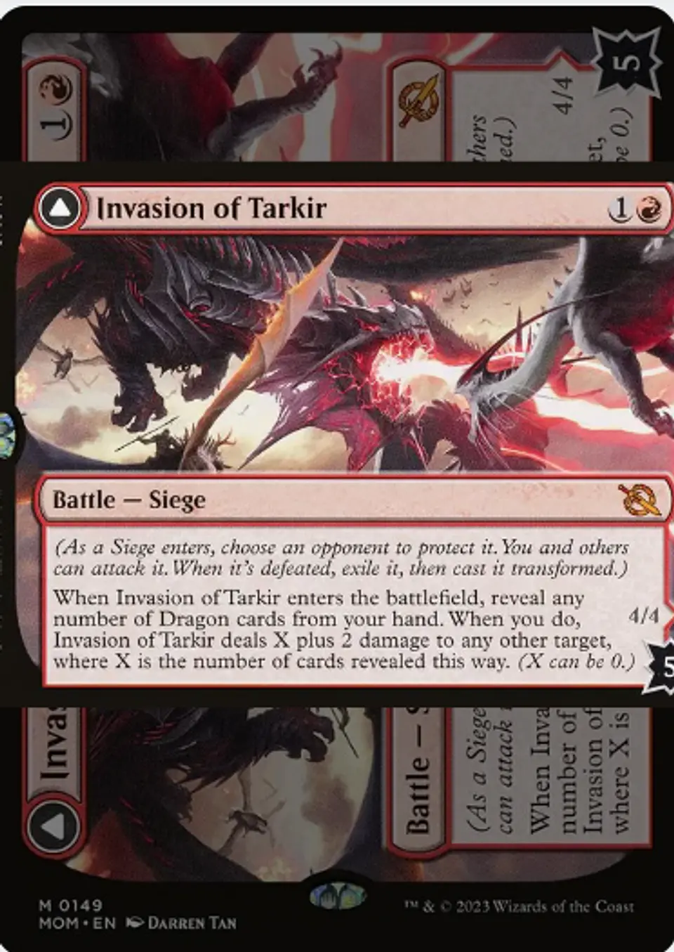 Mazo Commander: Miirym, Sentinel Wyrm - Bracket 2 - Core 3