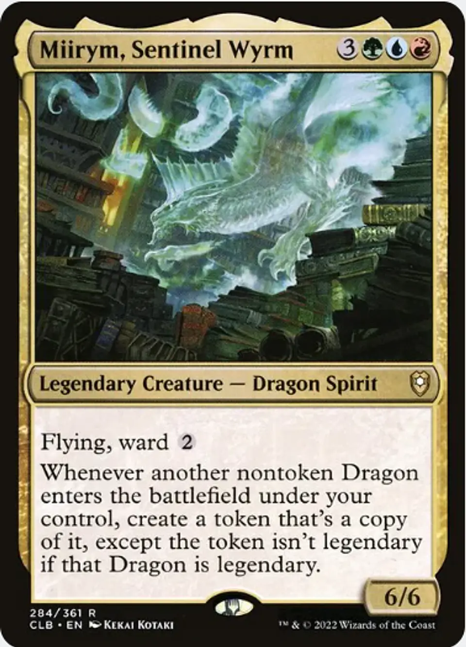 Mazo Commander: Miirym, Sentinel Wyrm - Bracket 2 - Core 1