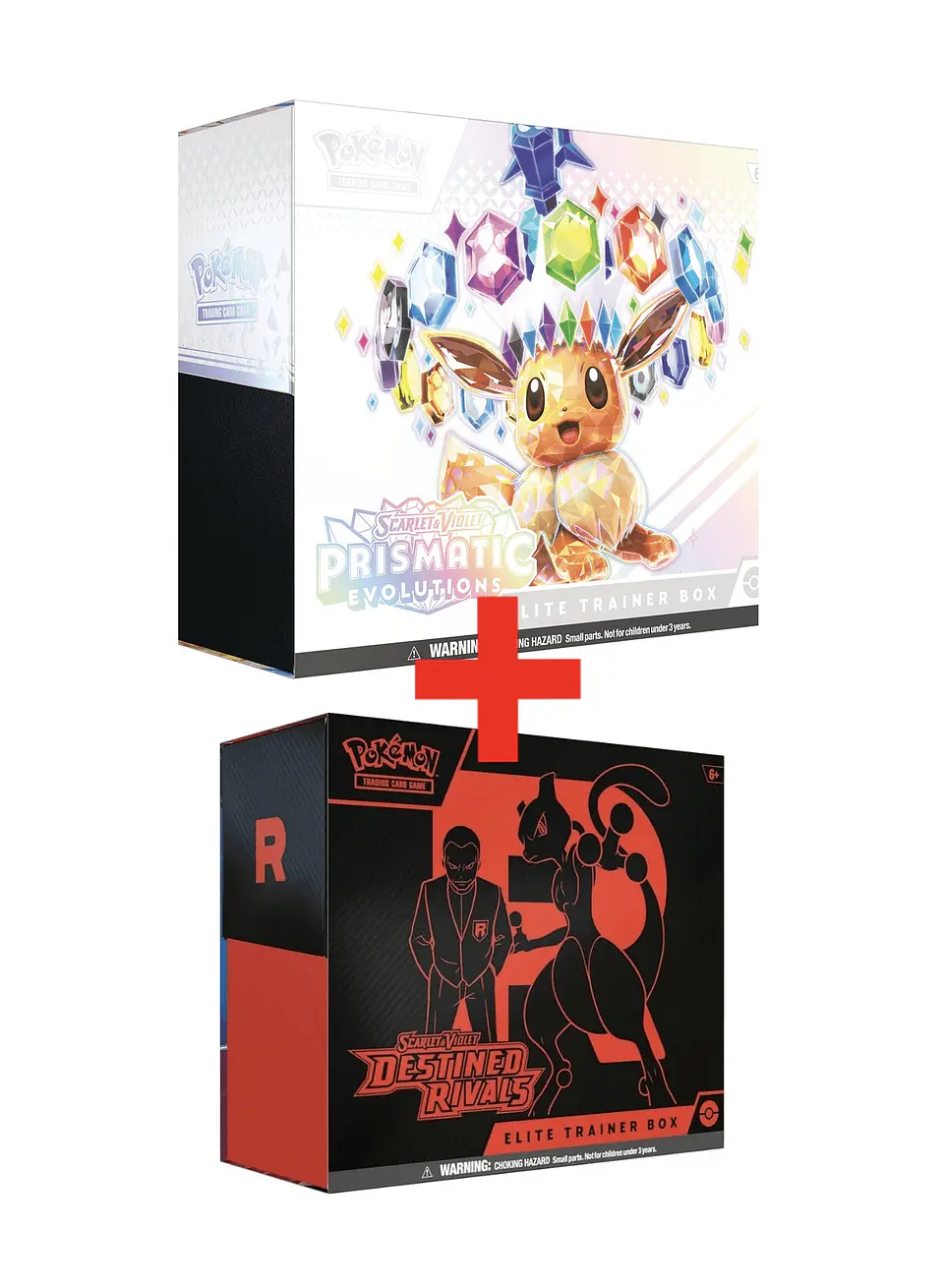 Pack ETB Pokemon Selladas – Destined Rivals + Prismatic | 100% Original | Envío a Todo Chile 1