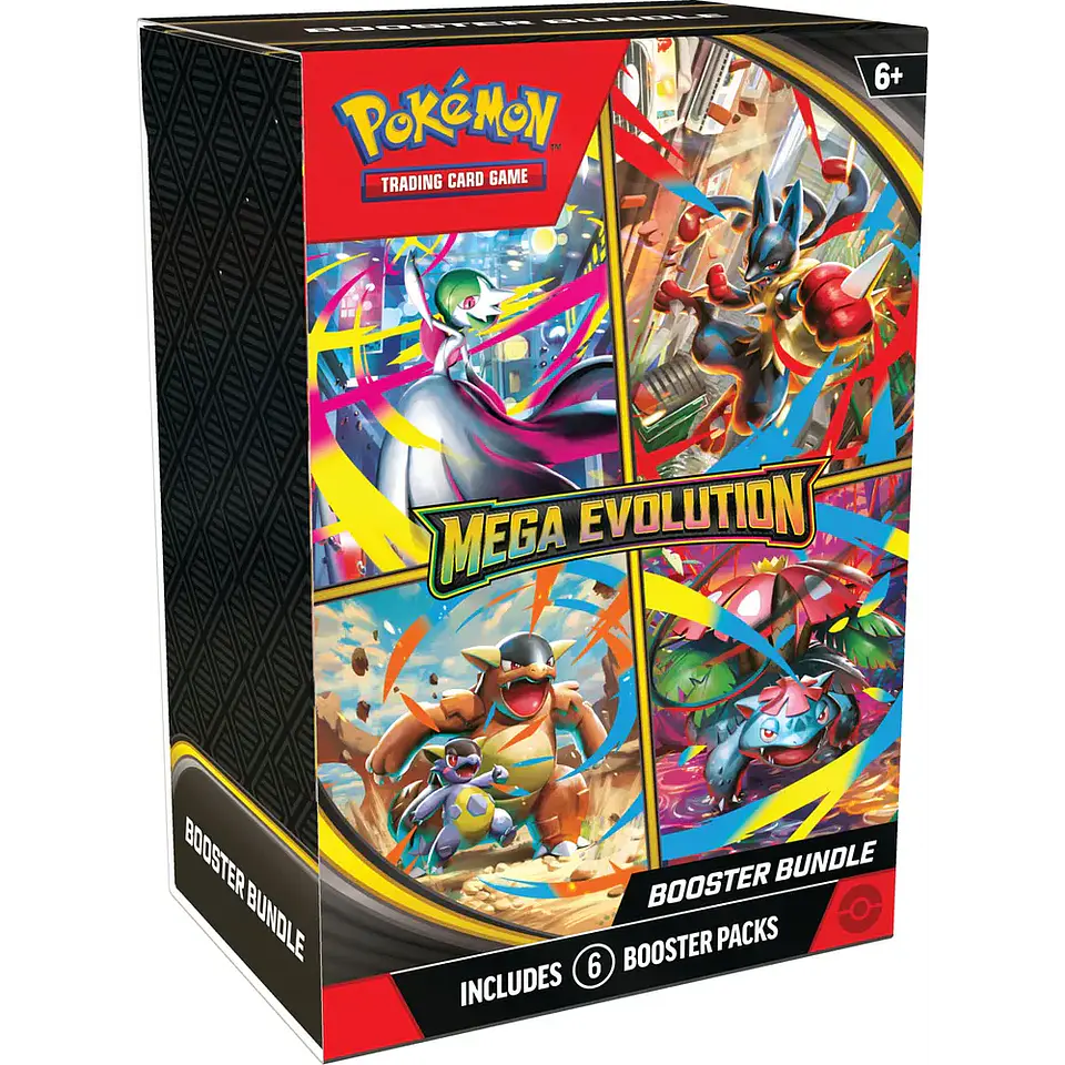 Pokemon TCG Mega evolution Booster Bundle Ingles 1