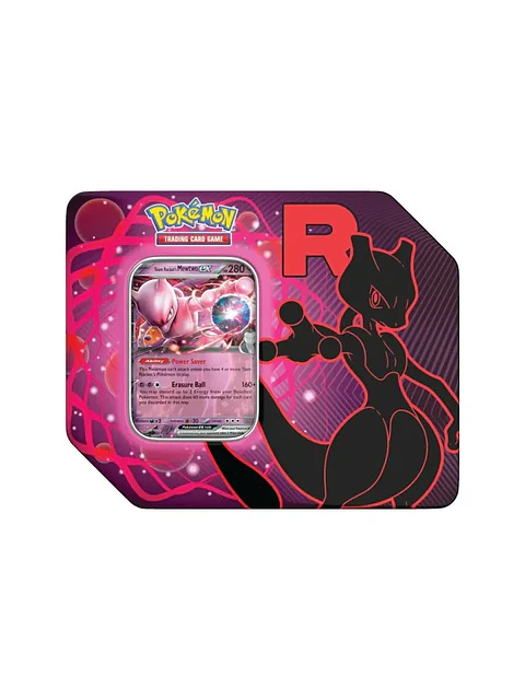 Pokemon TCG Team Rocket Tin English (al azar)