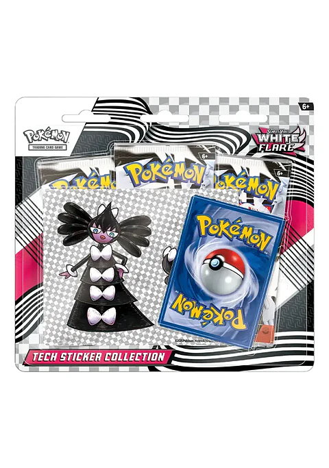 Pokemon TCG White Flare - Tech Sticker - Español