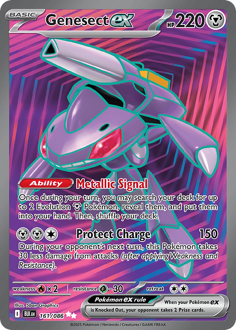 Genesect ex - Ingles