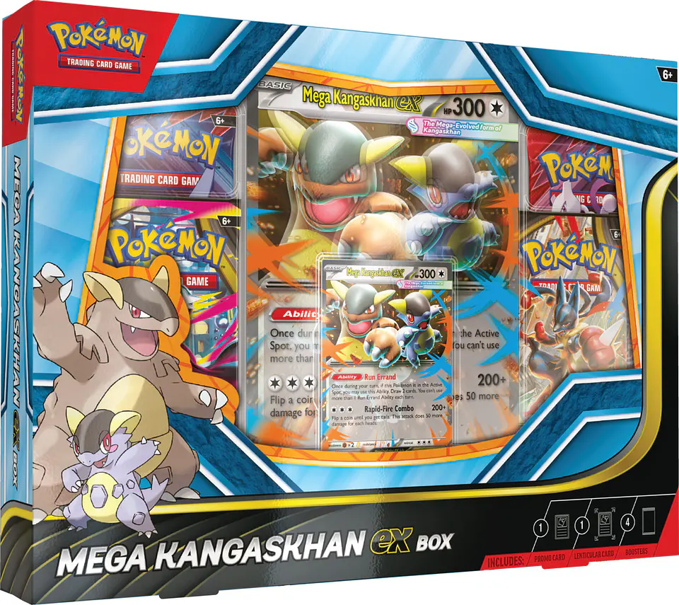 POKEMON TCG MEGA KANGASKHAN EX BOX ENGLISH 1