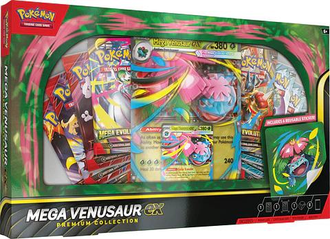POKEMON TCG MEGA VENUSAUR EX PREMIUM COLLECTION ENGLISH