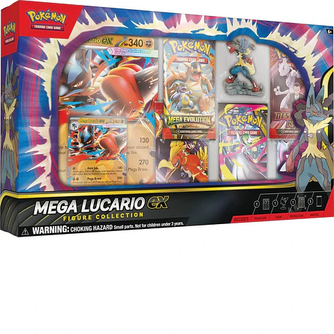 Pokemon TCG Mega Lucario ex Figure Collection Inglés