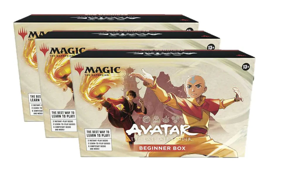 case MTG [INGLES] Avatar The Last Airbender - Beginner Box x3 1