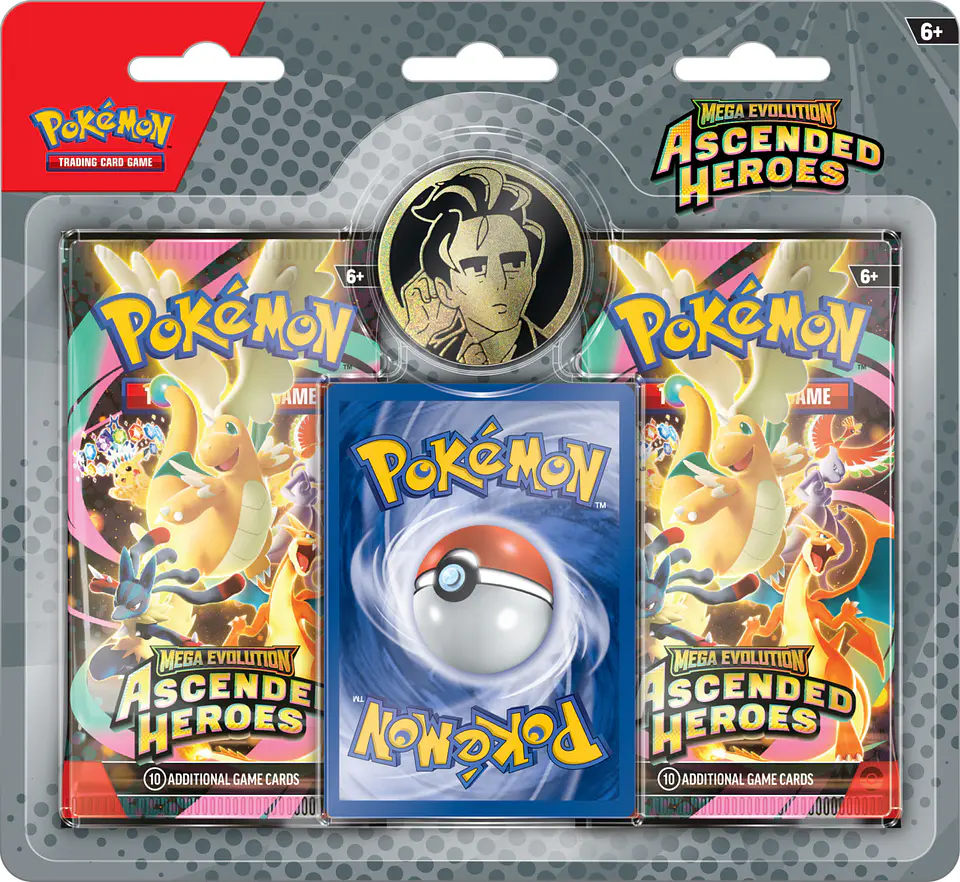 POKEMON TCG MEGA EVOLUTION - ASCENDED HEROES COLLECTION - ERIKA/LARRY ENGLISH 1