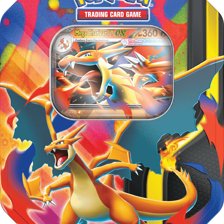 [Preventa 20 febrero 2026] POKEMON TCG MEGA CHARIZARD TIN ENGLISH (envío o entregas al azar) 1