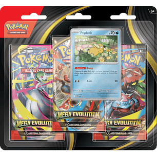 Blister (Psyduck) Mega evolution Pokemon TCG – Español – Edición Coleccionista