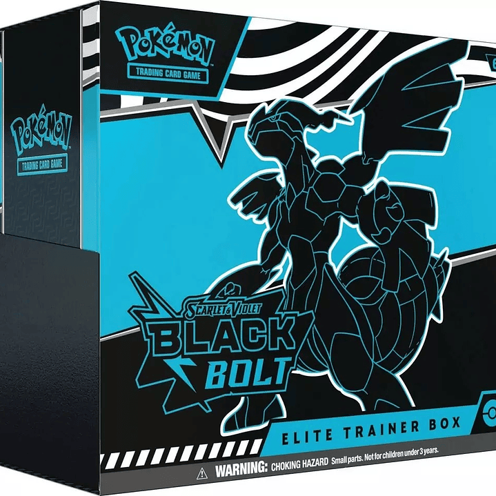 Elite Trainer Box Black Bolt Pokemon TCG – Español