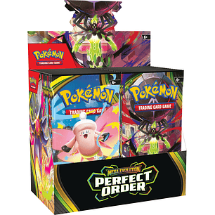 [Preventa 27 de marzo 2026] POKEMON TCG MEGA EVOLUTION - PERFECT ORDER - BOOSTER ENGLISH