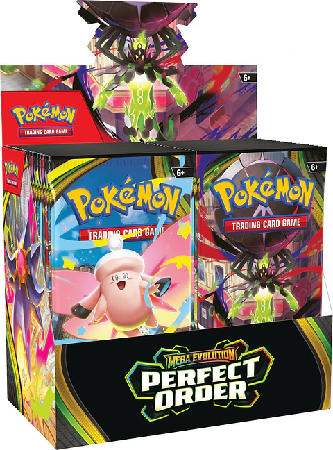 POKEMON TCG MEGA EVOLUTION - PERFECT ORDER - BOOSTER ENGLISH