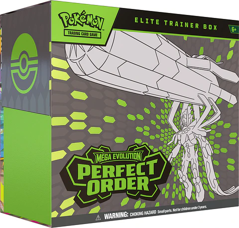 POKEMON TCG MEGA EVOLUTION - PERFECT ORDER - ELITE TRAINER BOX ENGLISH