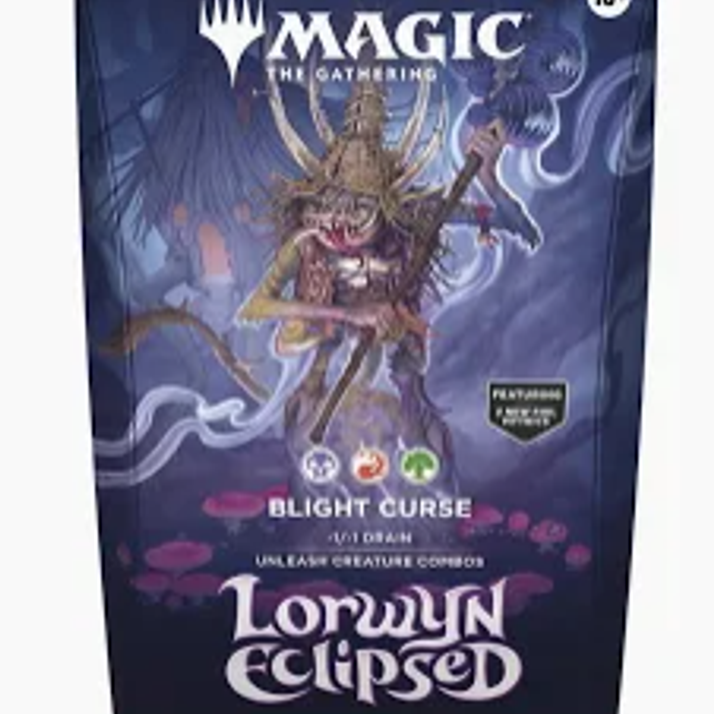 PREVENTA Lorwyn Eclipsed - Blight Curse Commander Deck INGLES