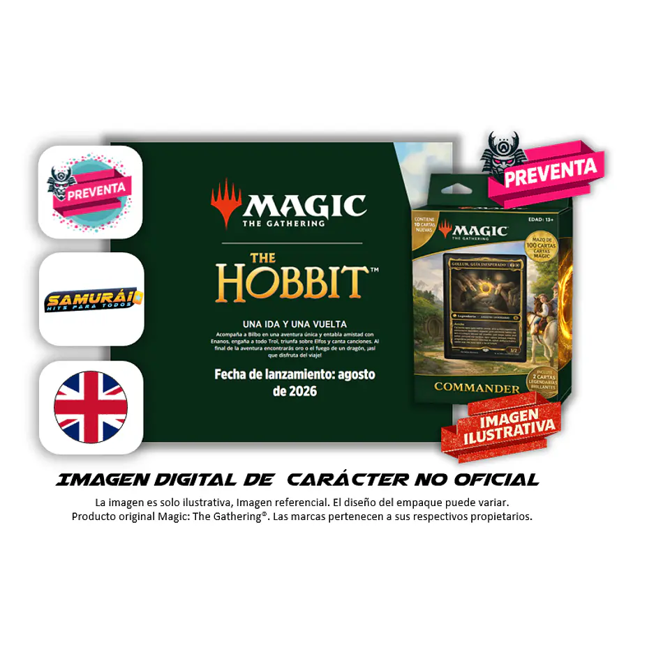 PREVENTA MTG The Hobbit Deck 1