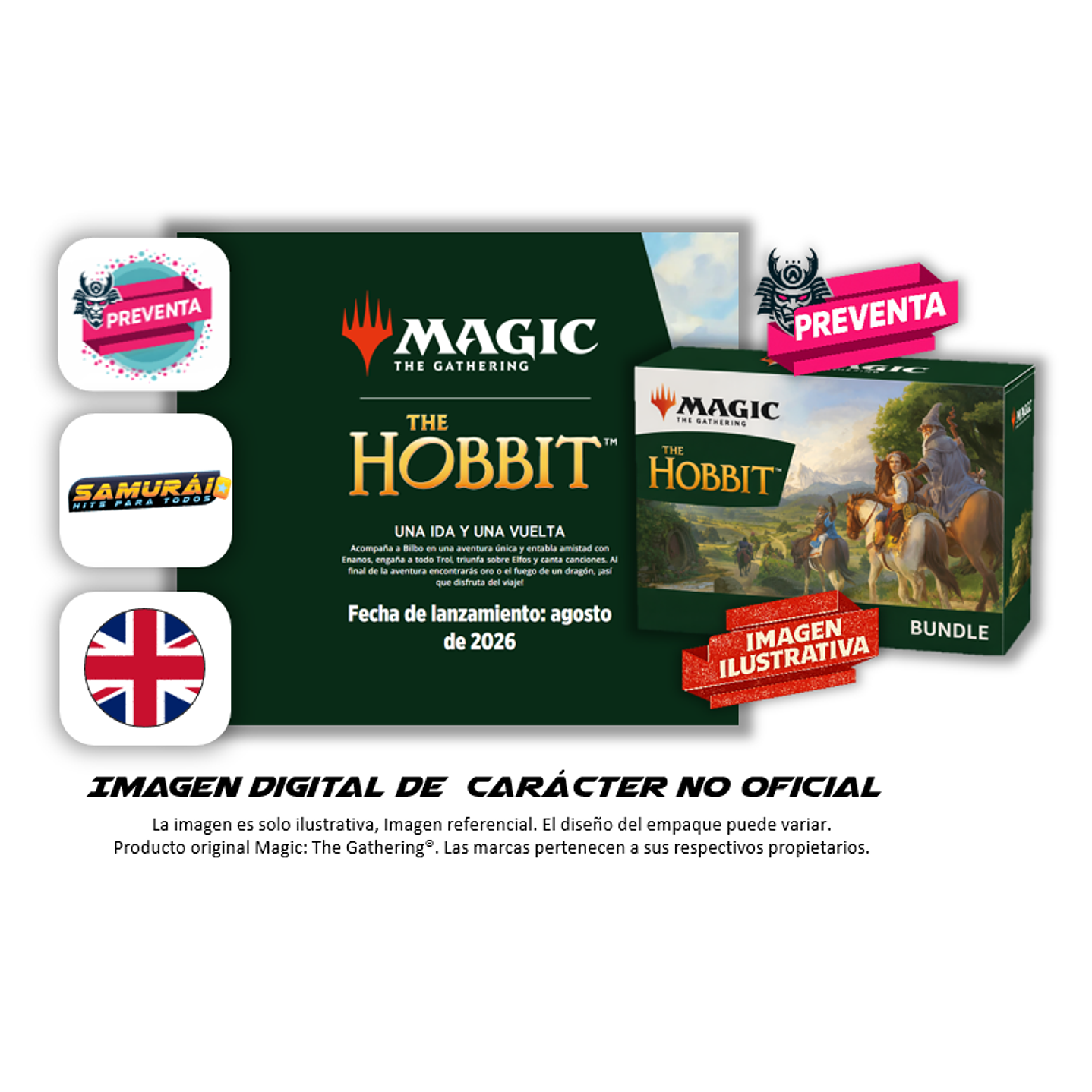 PREVENTA MTG The Hobbit Bundle