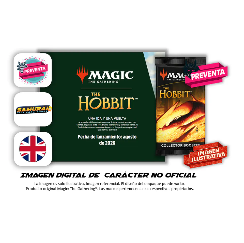 PREVENTA MTG The Hobbit Collector Booster 1