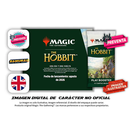 PREVENTA MTG The Hobbit Play Booster