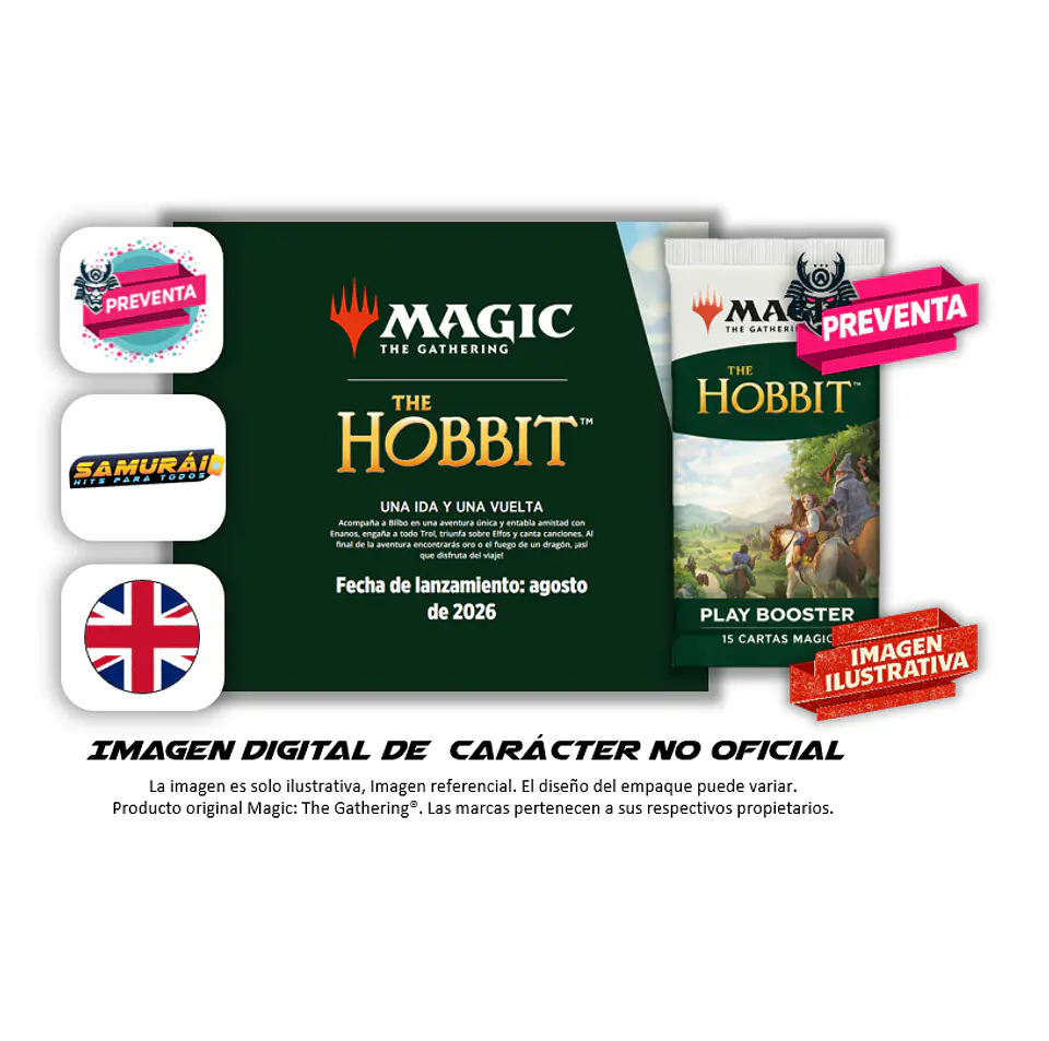 PREVENTA MTG The Hobbit Play Booster 1