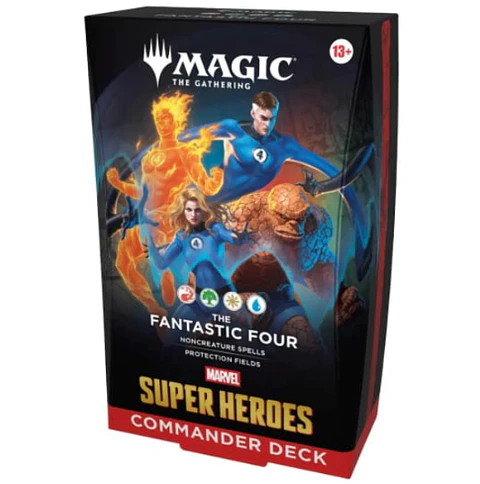  PREVENTA MTG Marvel Super Heroes FANTASTIC FOUR Commander Deck