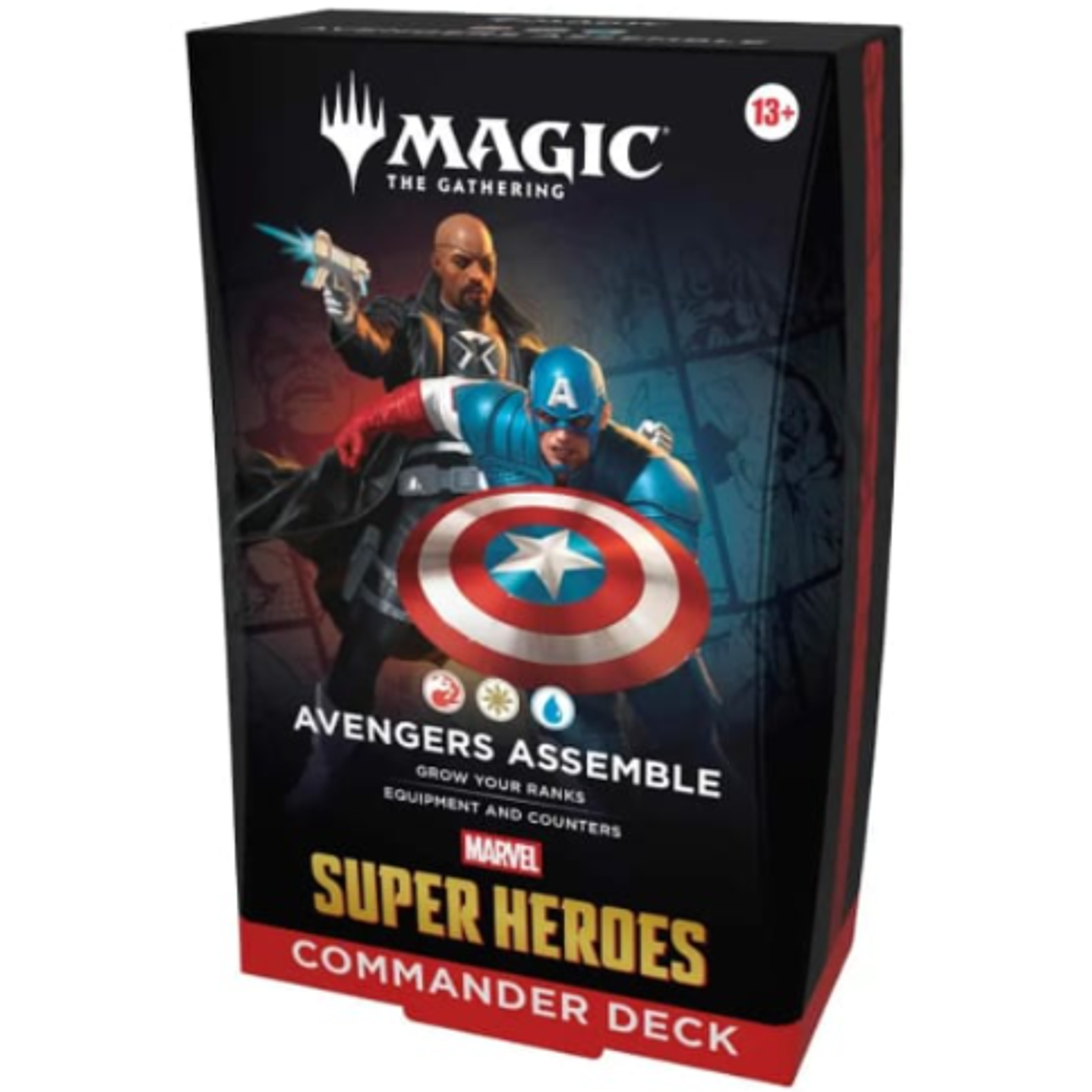 PREVENTA MTG Marvel Super Heroes AVENGERS ASSEMBLE Commander Deck.