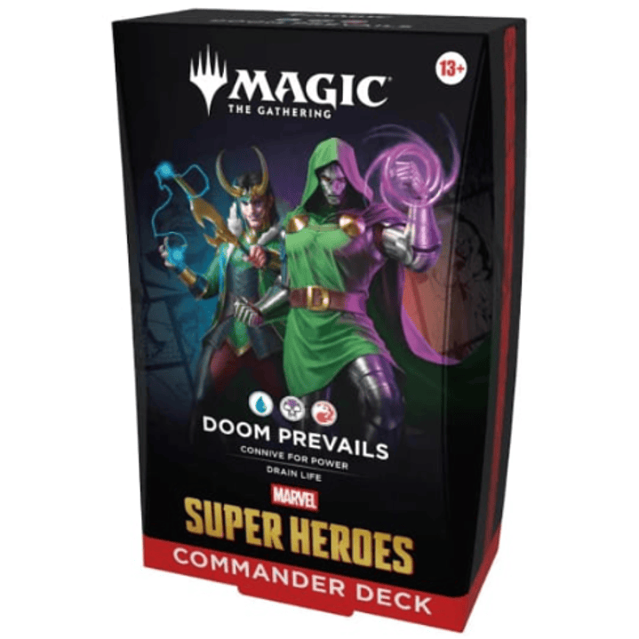 PREVENTA MTG Marvel Super Heroes DOOM PREVAILS Deck