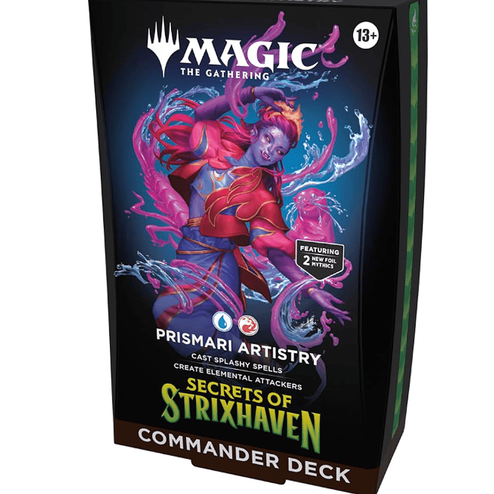 PREVENTA Secrets of Strixhaven Commander Deck - Prismari Artistry INGLES