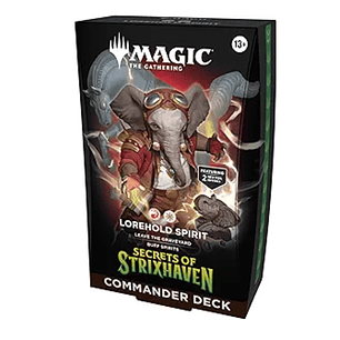 PREVENTA MTG Secrets of Strixhaven Commander Deck - Lorehold Spirit INGLES
