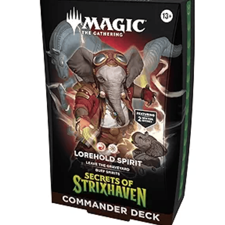 PREVENTA MTG Secrets of Strixhaven Commander Deck - Lorehold Spirit INGLES