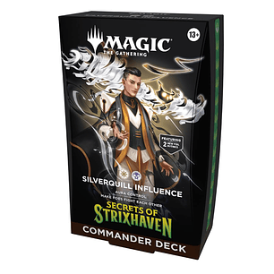 PREVENTA Secrets of Strixhaven Commander Deck - Silverquill Influence INGLES