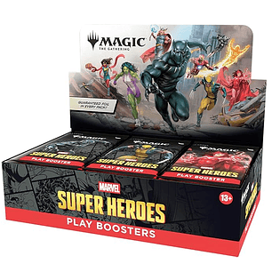 PREVENTA MTG Marvel Super Heroes Play Booster Box x30