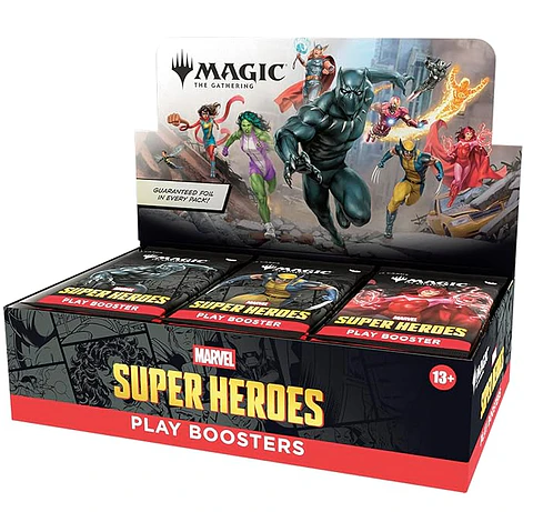 PREVENTA MTG Marvel Super Heroes Play Booster Box x30