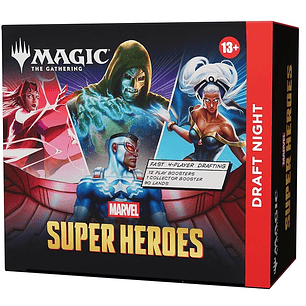 PREVENTA MTG Marvel Super Heroes Draft Night